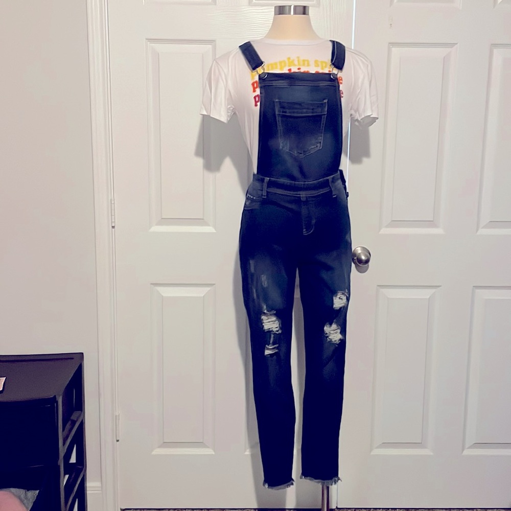 Denim Overalls